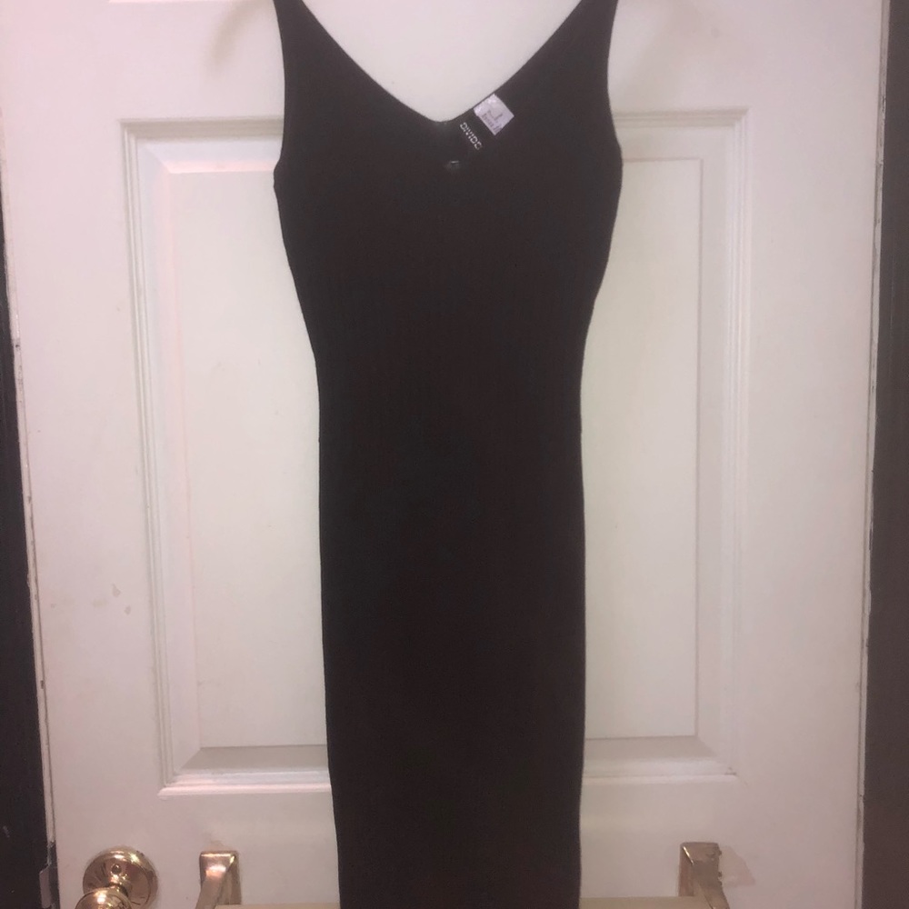 Super CUTE black bodycon knit dress! New with tags
